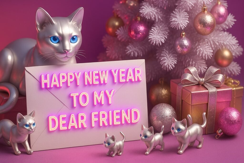New Year's Greetings to my dear friend