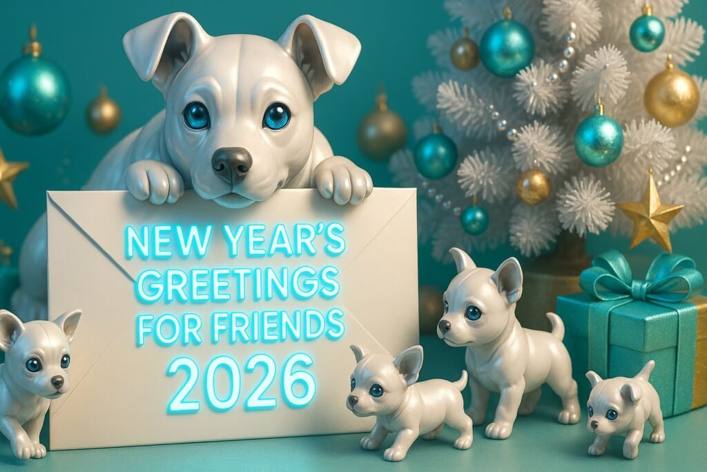 New Year's greetings for friends 2026