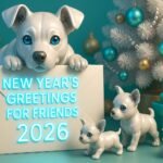 New Year's greetings for friends 2026