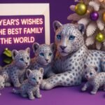 New Year's wishes to the best family