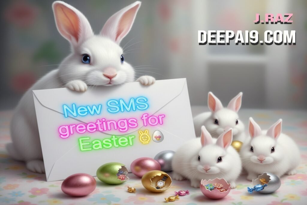 New SMS greetings for Easter 🐰🥚